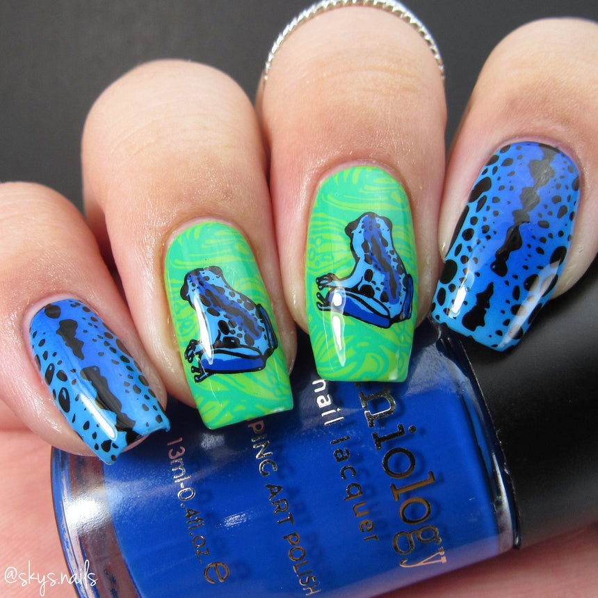 Forest Wonders: Set of 2 Nail Stamping Plates