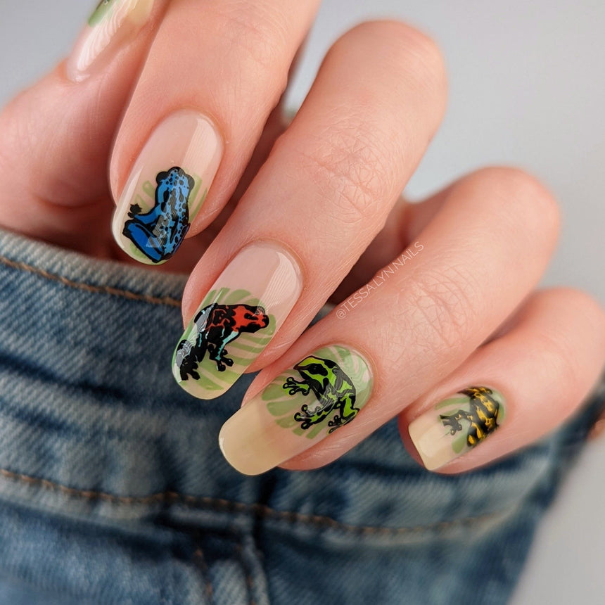 Forest Wonders: Set of 2 Nail Stamping Plates