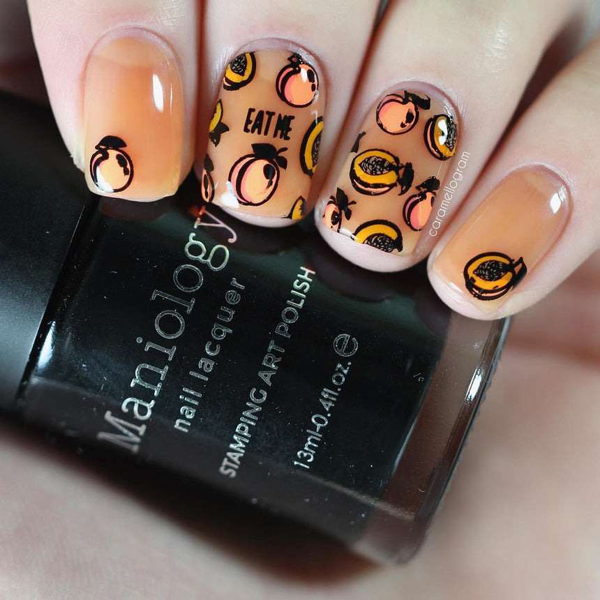 Forkin' Love Ya (m114) - Nail Stamping Plate