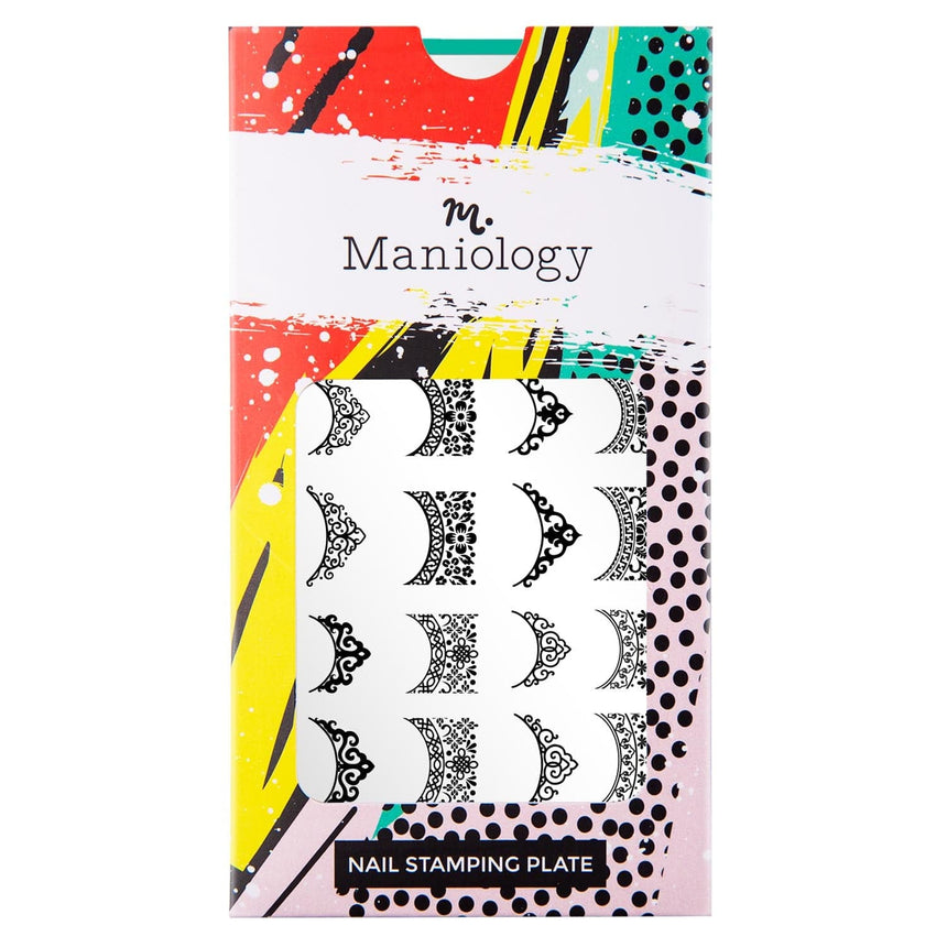 French Ceramic (M289) - Nail Stamping Plate