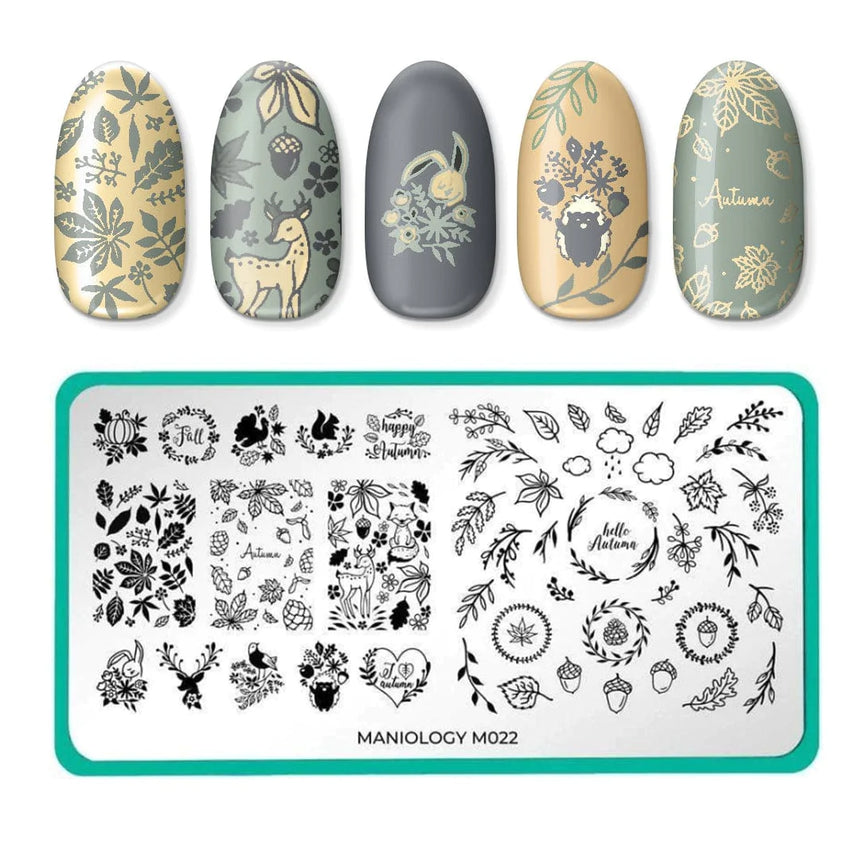 Friendly Forest: Fall-Themed Nail Stamping Starter Kit