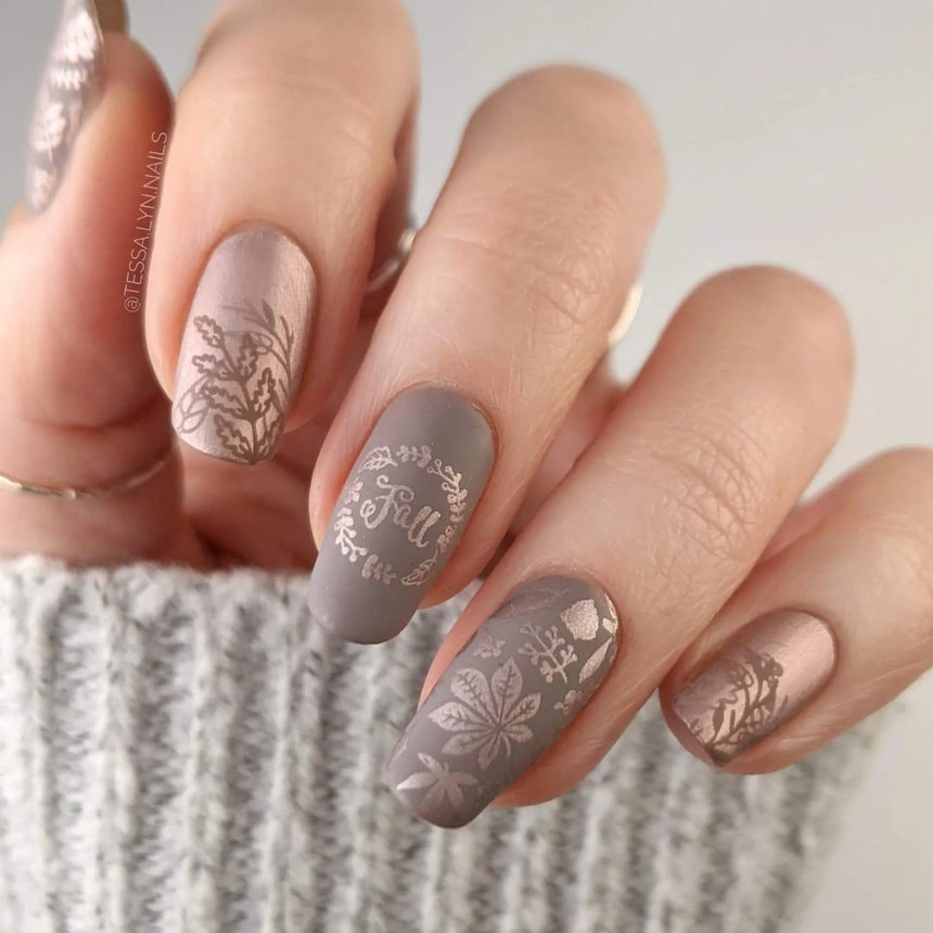 Friendly Forest: Fall-Themed Nail Stamping Starter Kit
