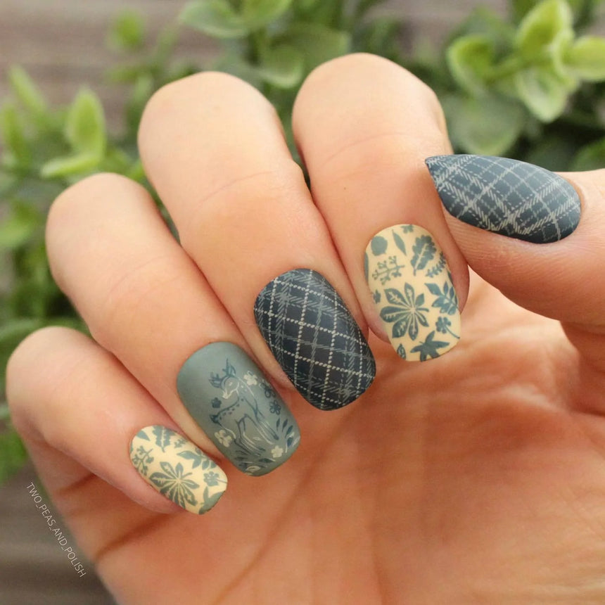 Friendly Forest: Fall-Themed Nail Stamping Starter Kit