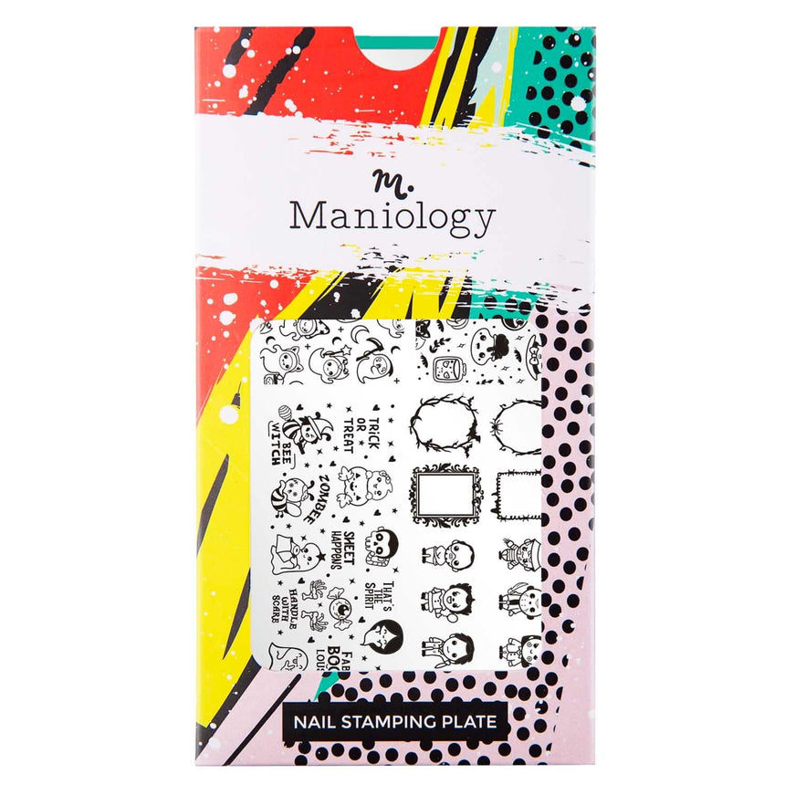 Friendly Ghosts (M311) - Nail Stamping Plate