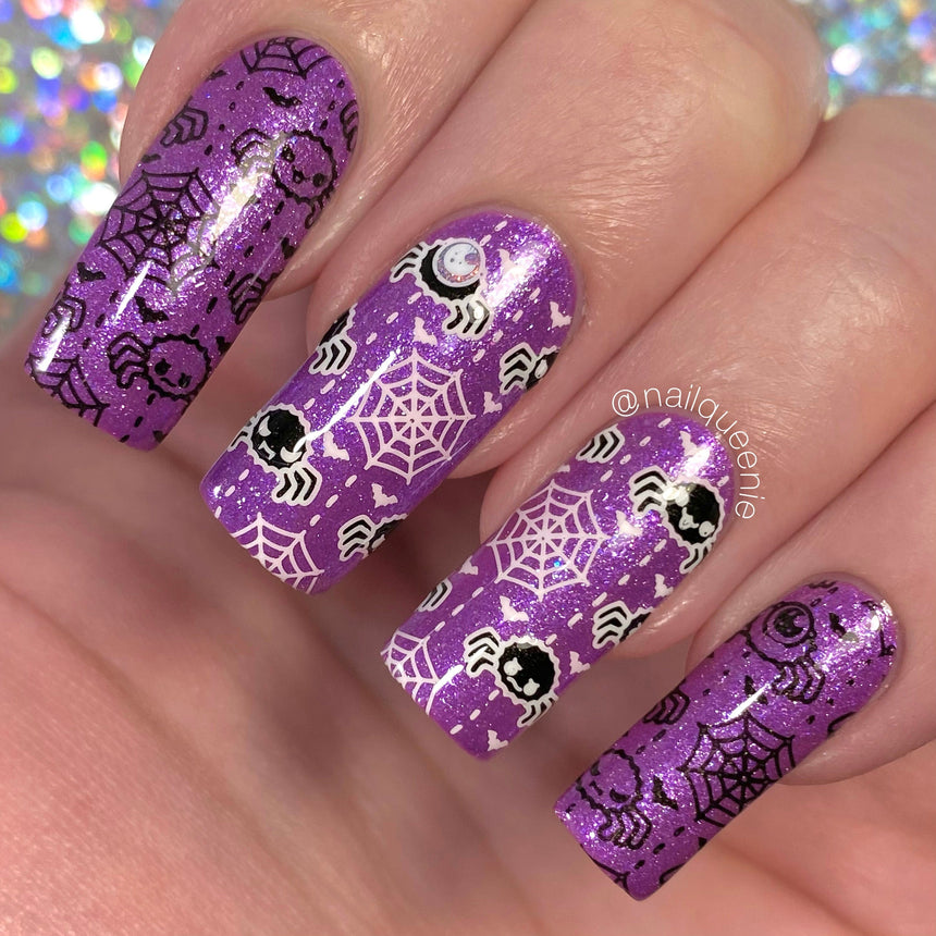 Friendly Ghosts (M311) - Nail Stamping Plate