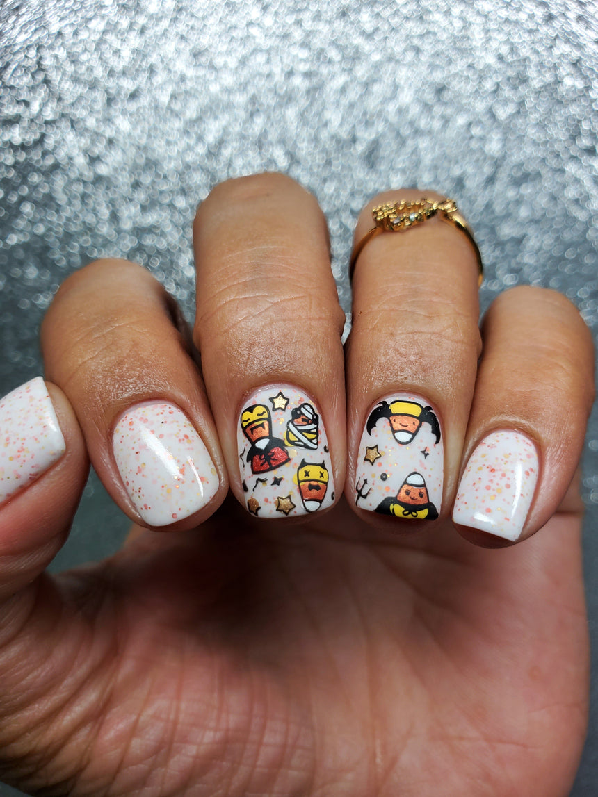 Friendly Ghosts (M311) - Nail Stamping Plate