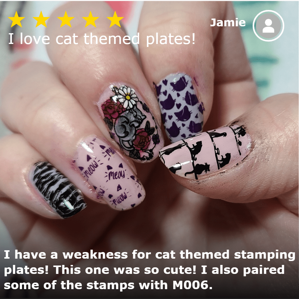 Maniology on The Prowl: Cat-Themed Nail Stamping Starter Kit