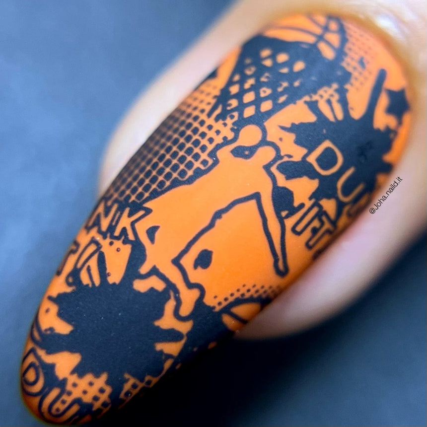 Game On: Set of 4 Nail Stamping Plates