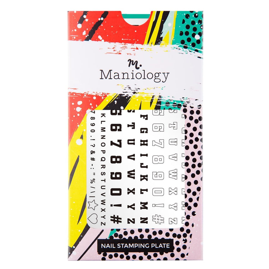 Game On: Sports Jersey (M306) - Nail Stamping Plate