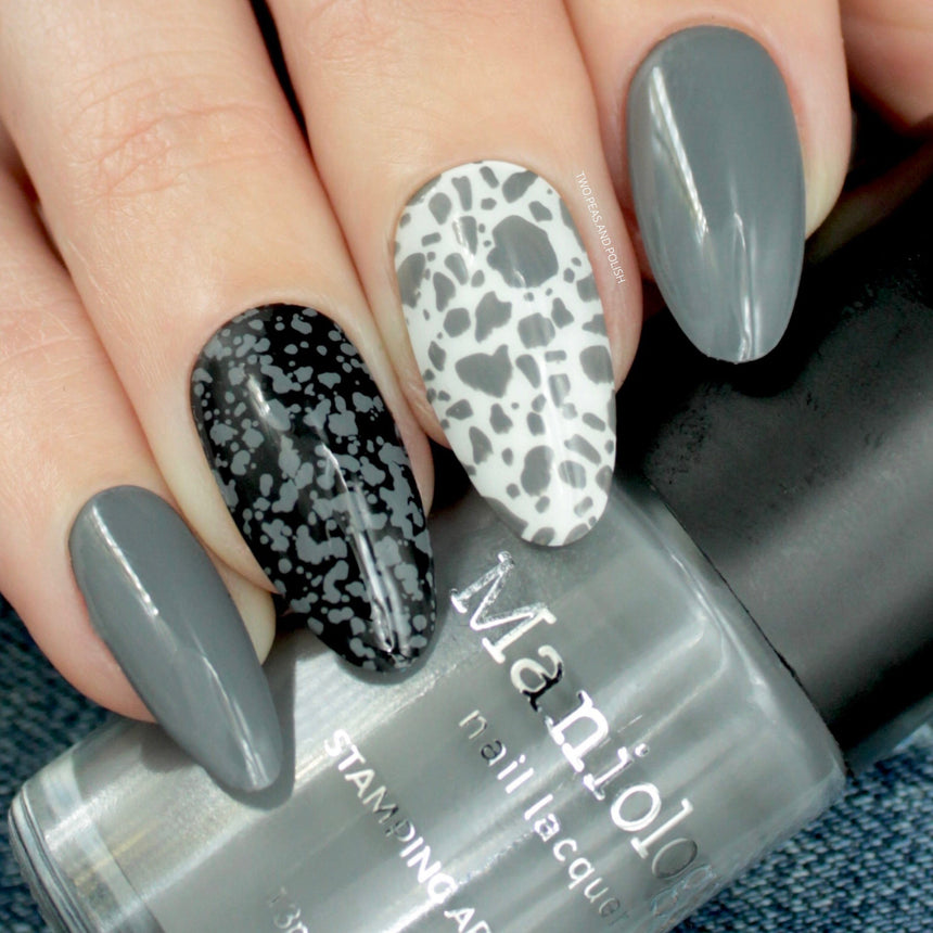 Gray Scale: 3-Piece Gray Stamping Polish Set