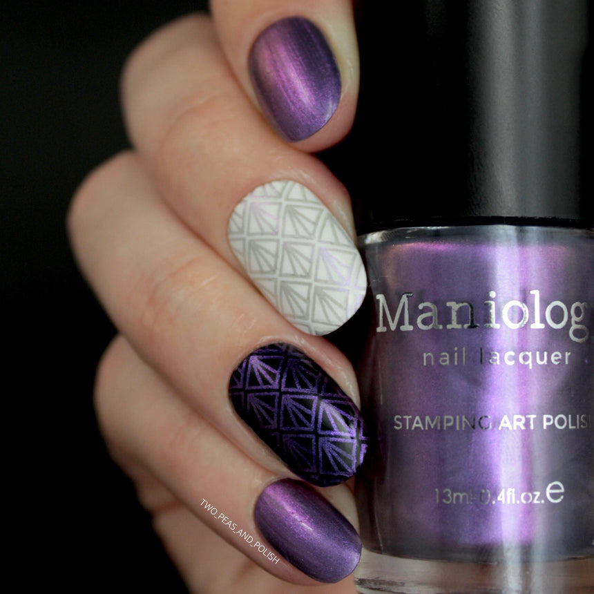 Grimm's Nightfall: Dearest Aurora (B221) - Purple Duochrome Stamping Polish