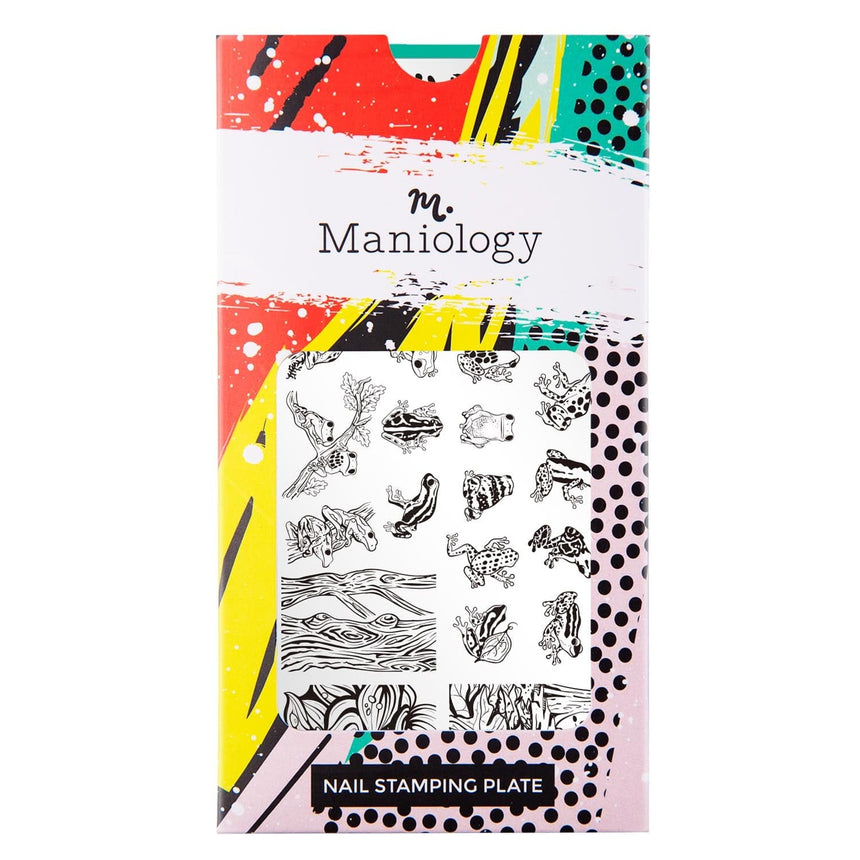 Hop To It (m303) - Nail Stamping Plate