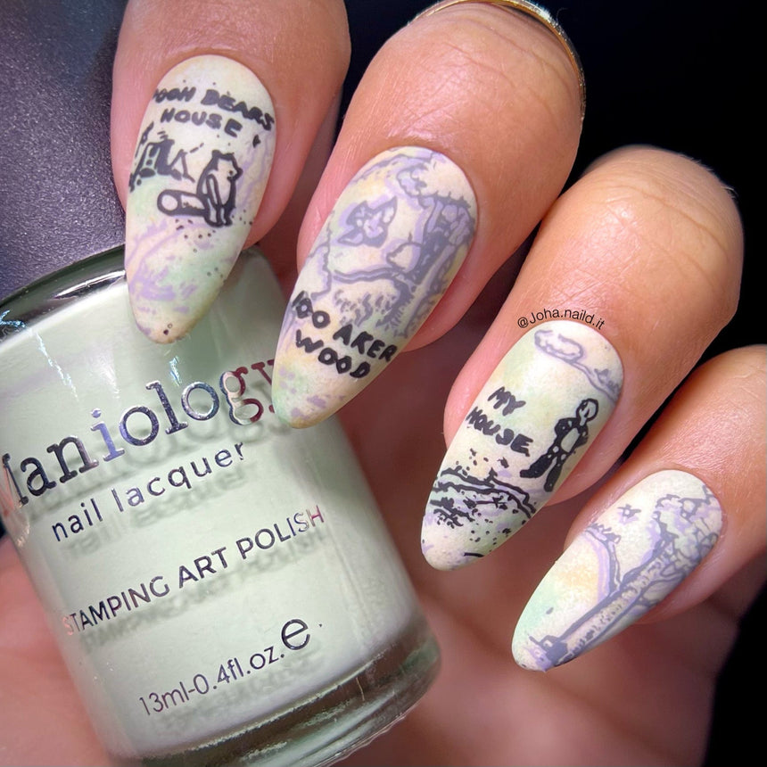 Hundred Acre Wood (M321) - Nail Stamping Plate