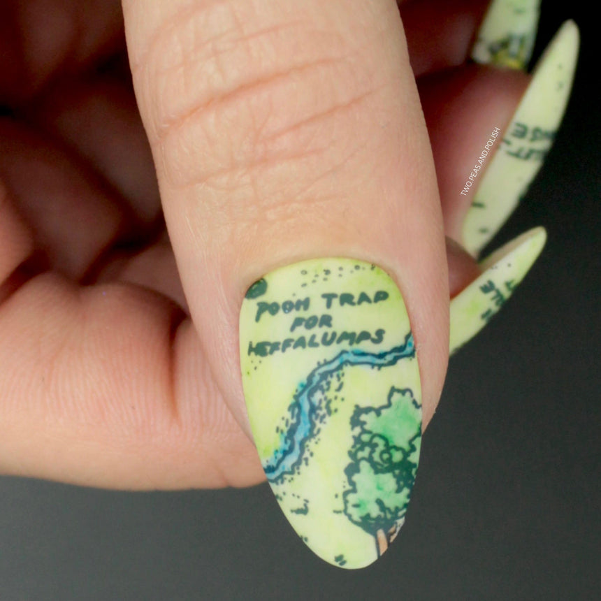 Hundred Acre Wood (M321) - Nail Stamping Plate