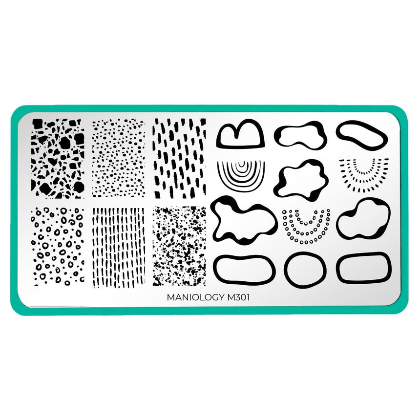 In Shape (M301) - Nail Stamping Plate