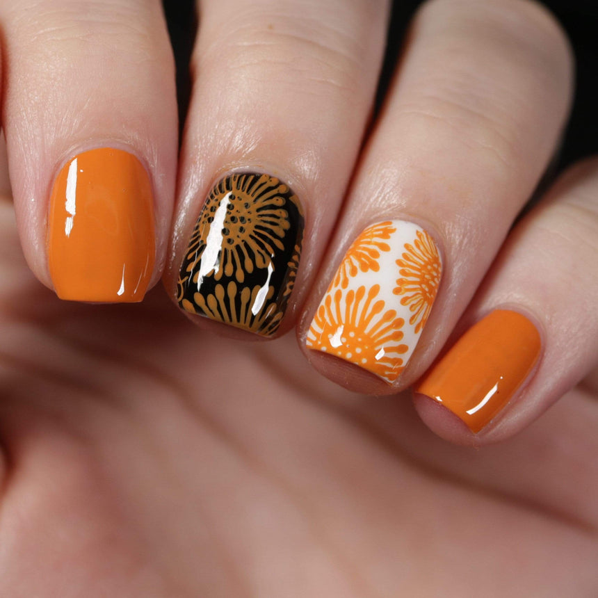 Juicy: Orange Dream (B377) - Orange Stamping Polish