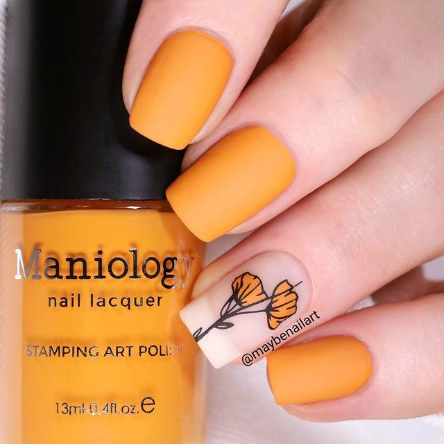 Juicy: Orange Dream (B377) - Orange Stamping Polish