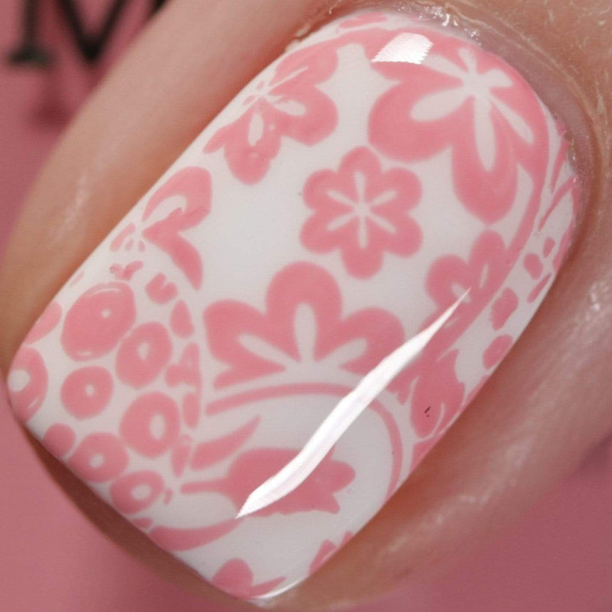 Juicy: Sweet Peach (B376) - Rose Pink Stamping Polish