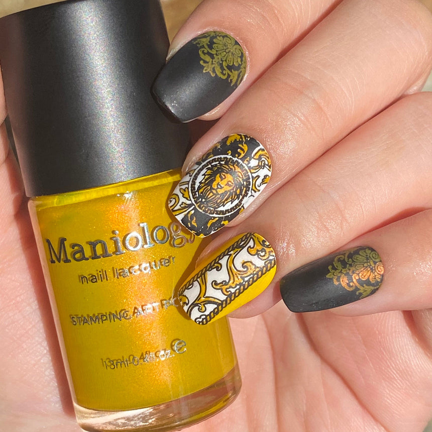 Lasso (B395) - Duochrome Yellow Stamping Polish
