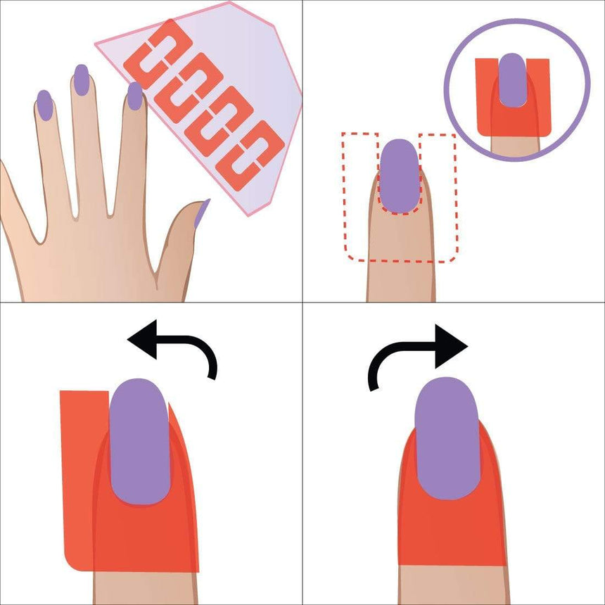 Silicone Plastic Manicure Clean Up Simple Easy