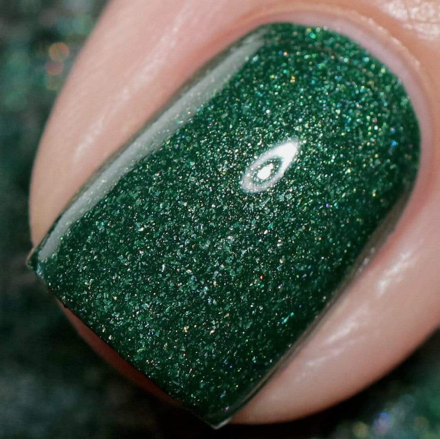 Malice (B400) - Dark Green Sand Stamping Polish