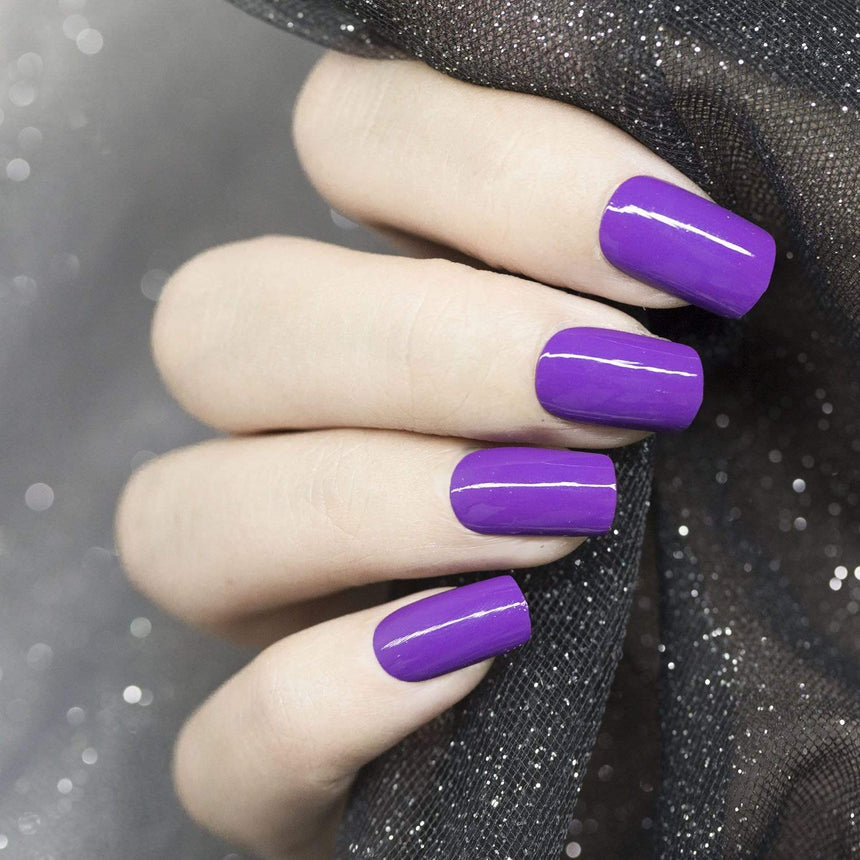 Littlefoot (B281) - Purple Stamping Polish