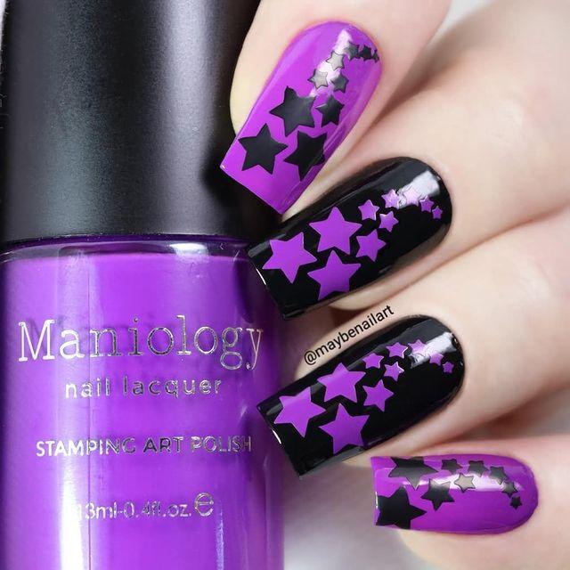 Littlefoot (B281) - Purple Stamping Polish