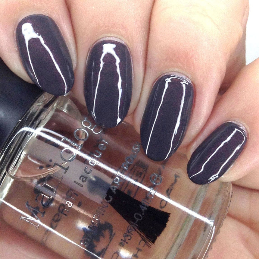 Cloudburst (B427) - Pearl Gray Stamping Polish