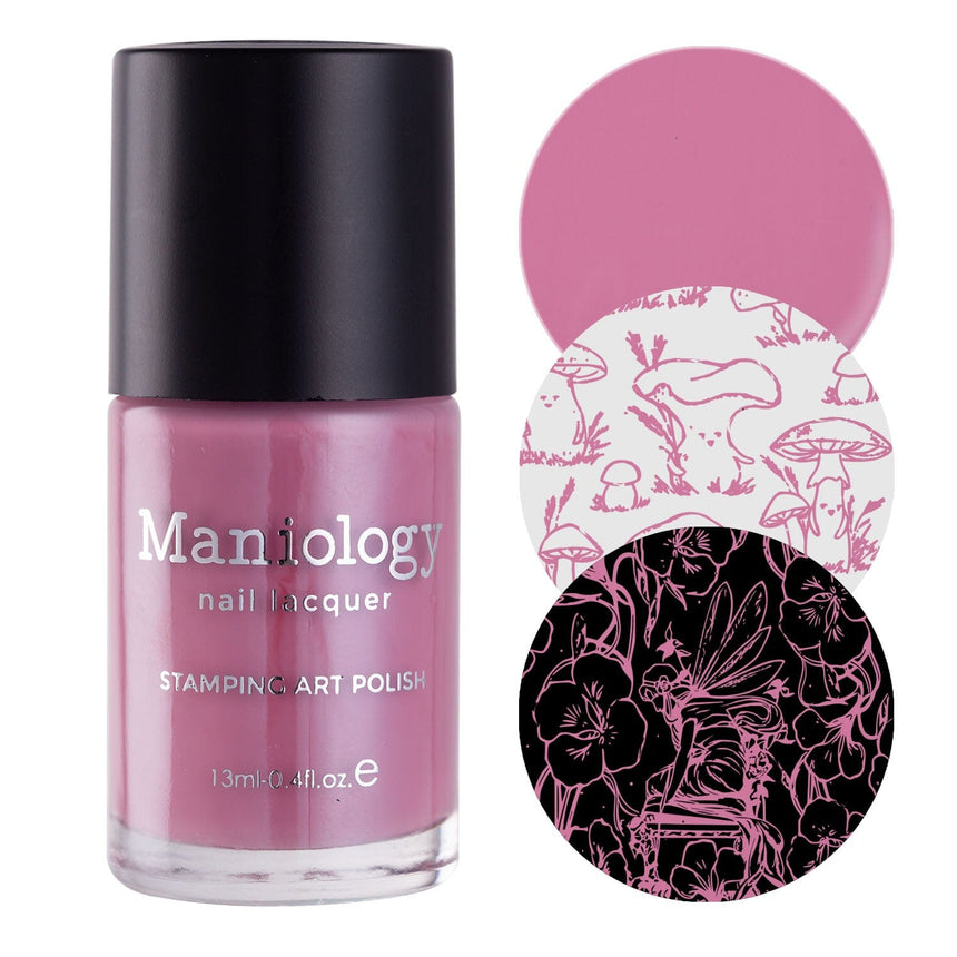 Fae (B470) - Cream Pink Stamping Polish