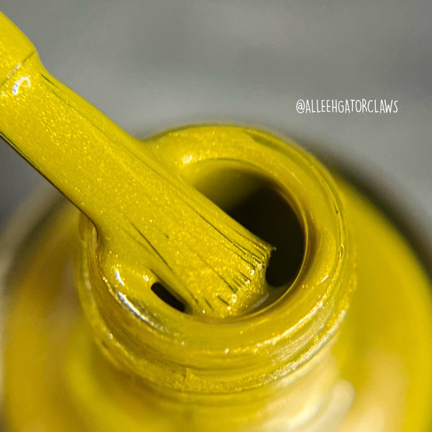 Lacewing (B469) - Metallic Shimmer Green Stamping Polish