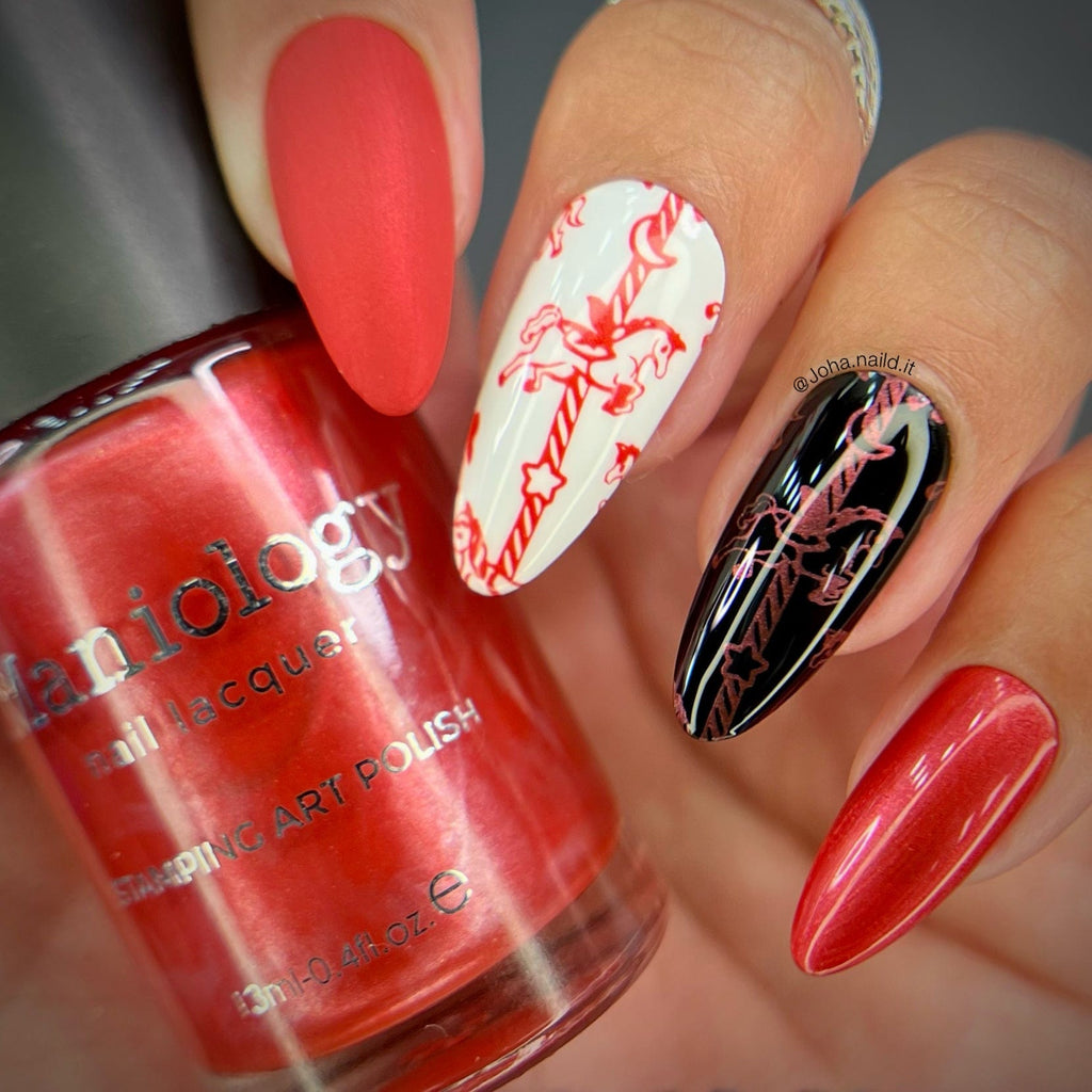 BETTY Candy Apple Red Nail Polish Broadway Nail Polish 