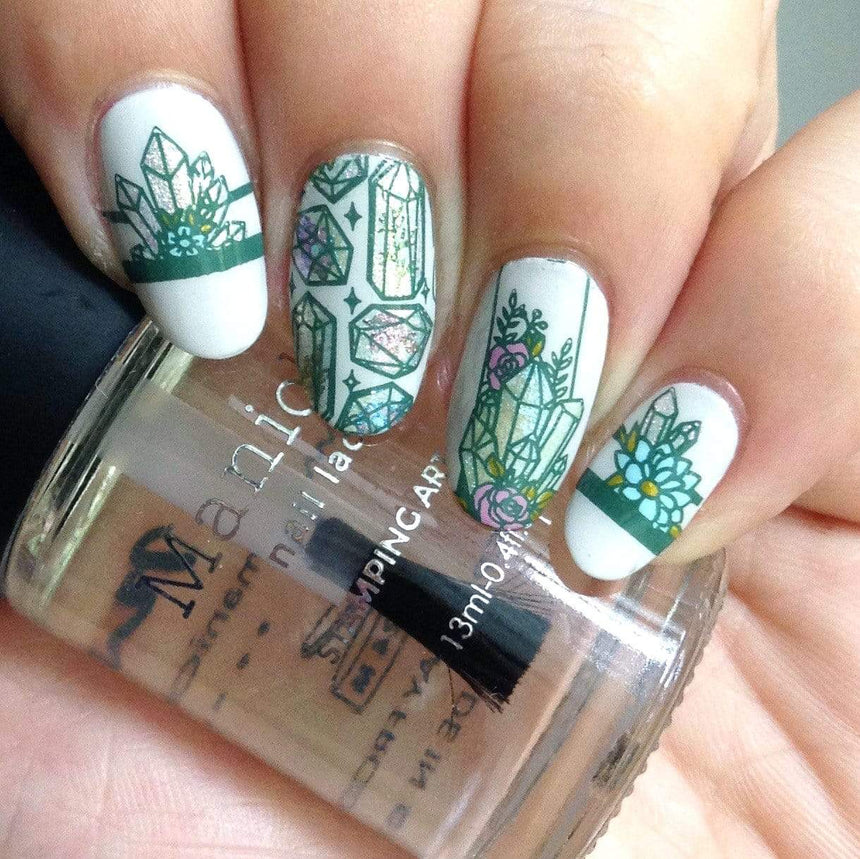 Luna (B327) - Creamy Gray Stamping Polish