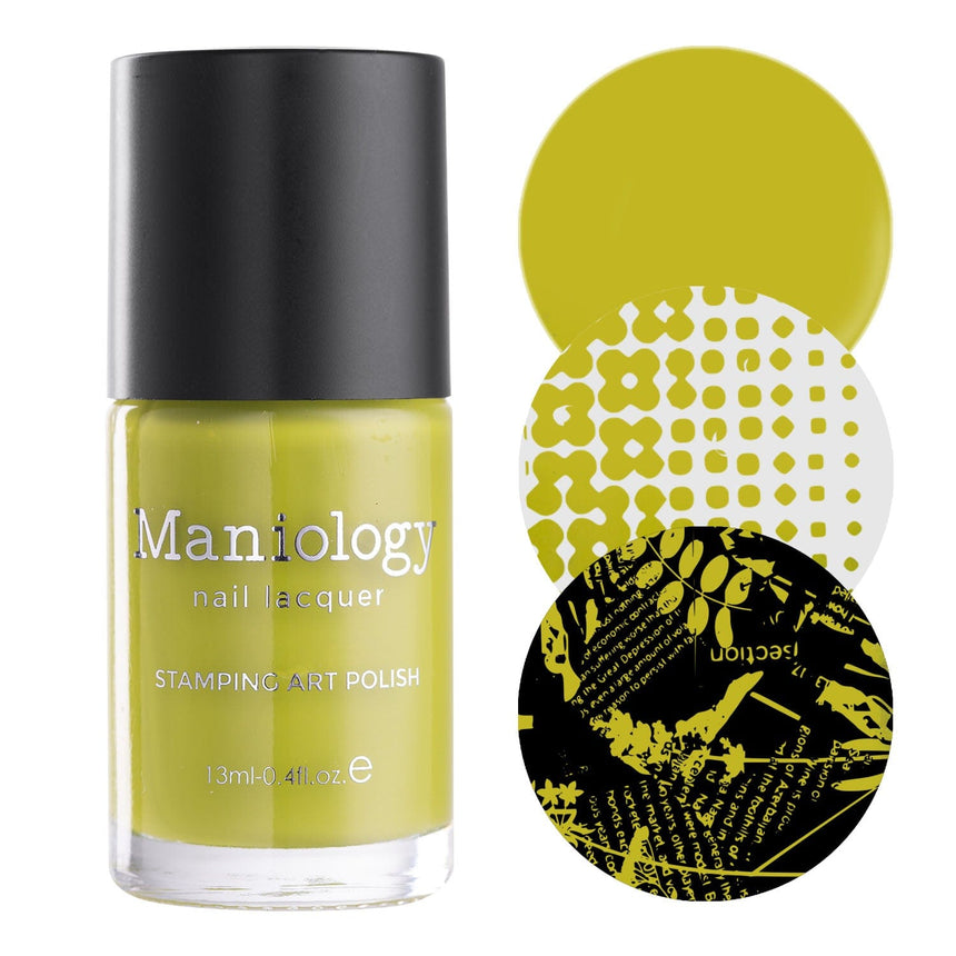 Headliner (B461) - Cream Green Stamping Polish