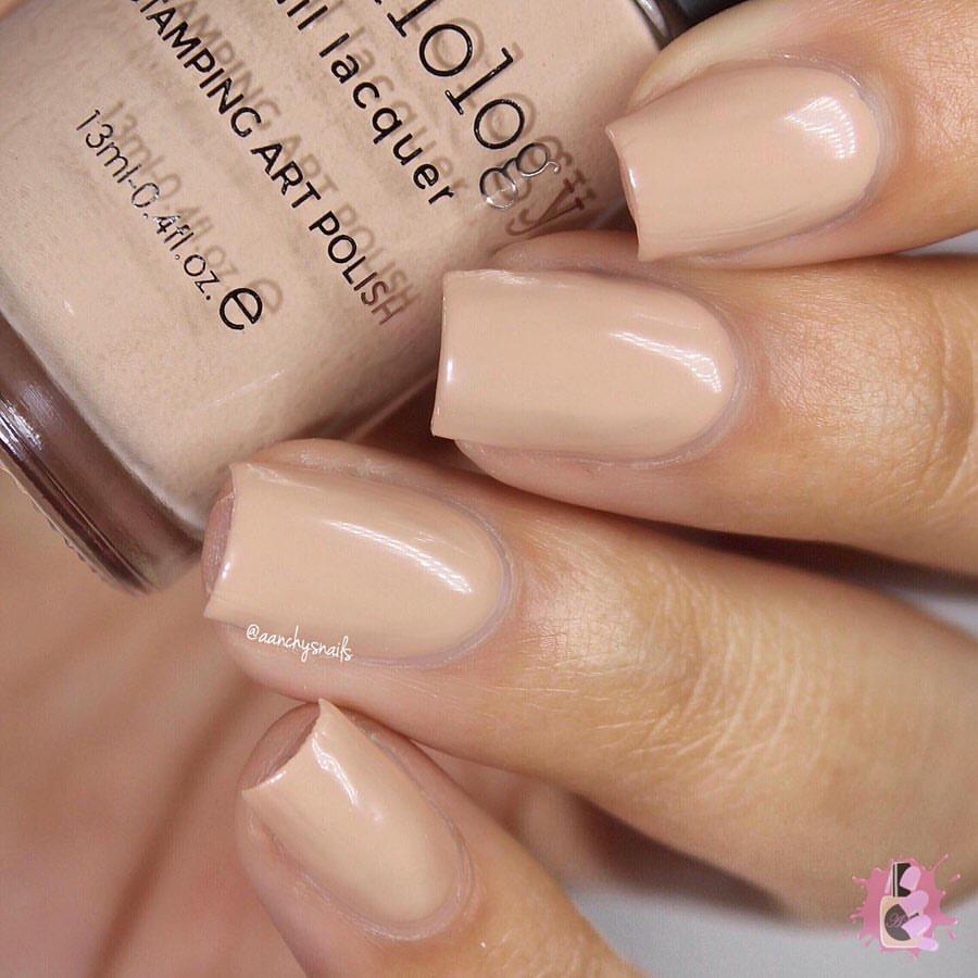 Skin Deep Nude Peach Nail Stamping Polish | Maniology