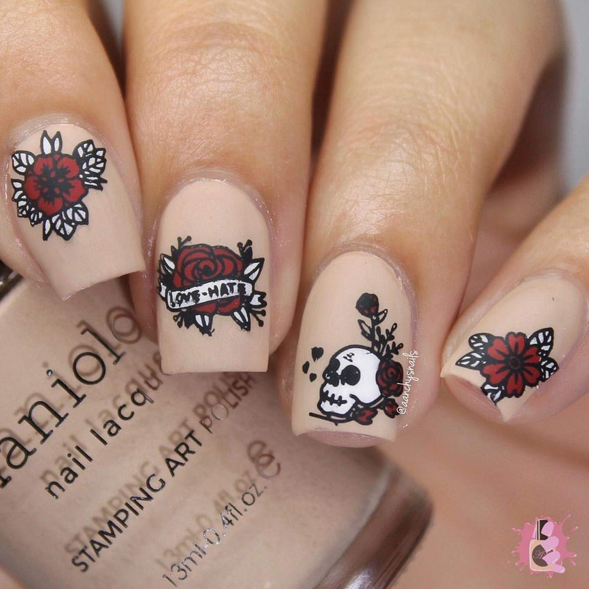 Skin Deep (B325) - Nude Peach Stamping Polish