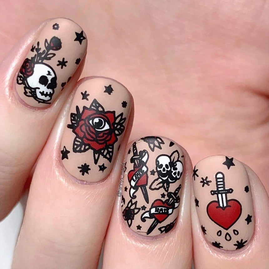 Skin Deep (B325) - Nude Peach Stamping Polish