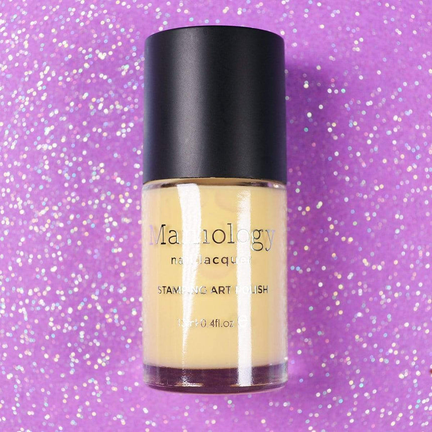 Buttercup (B341) - Creamy Yellow Stamping Polish