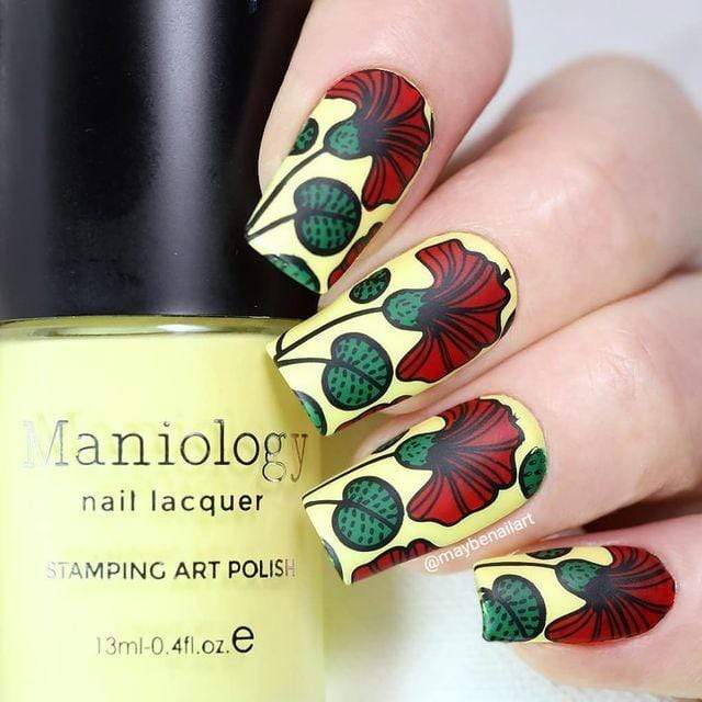 Buttercup (B341) - Creamy Yellow Stamping Polish