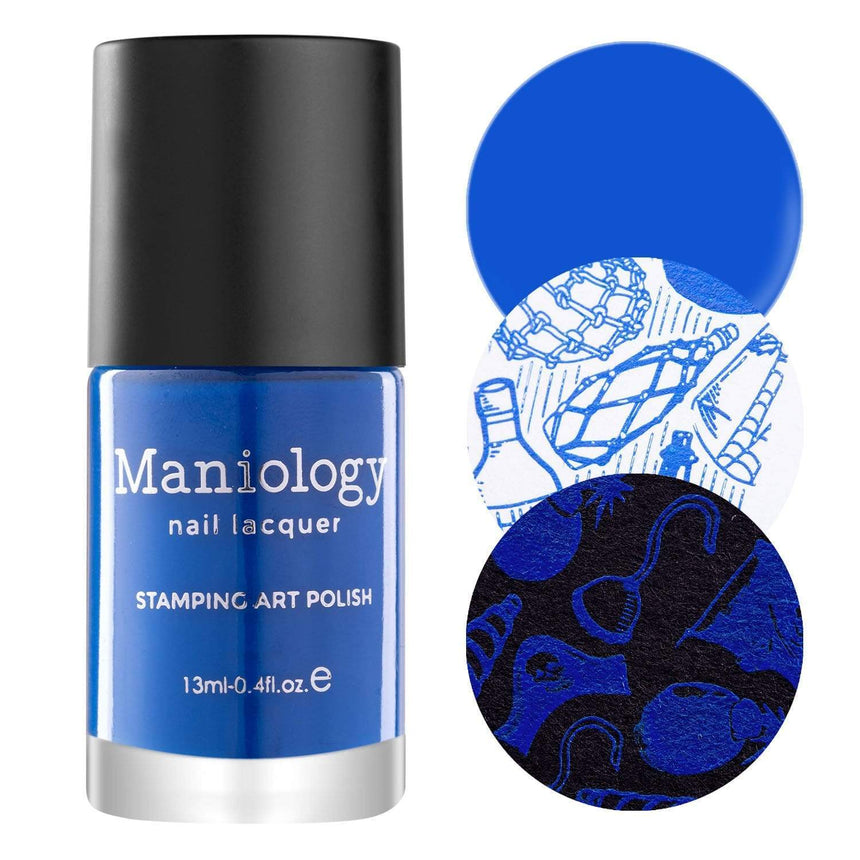 Flotsam (B373) - True Blue Stamping Polish
