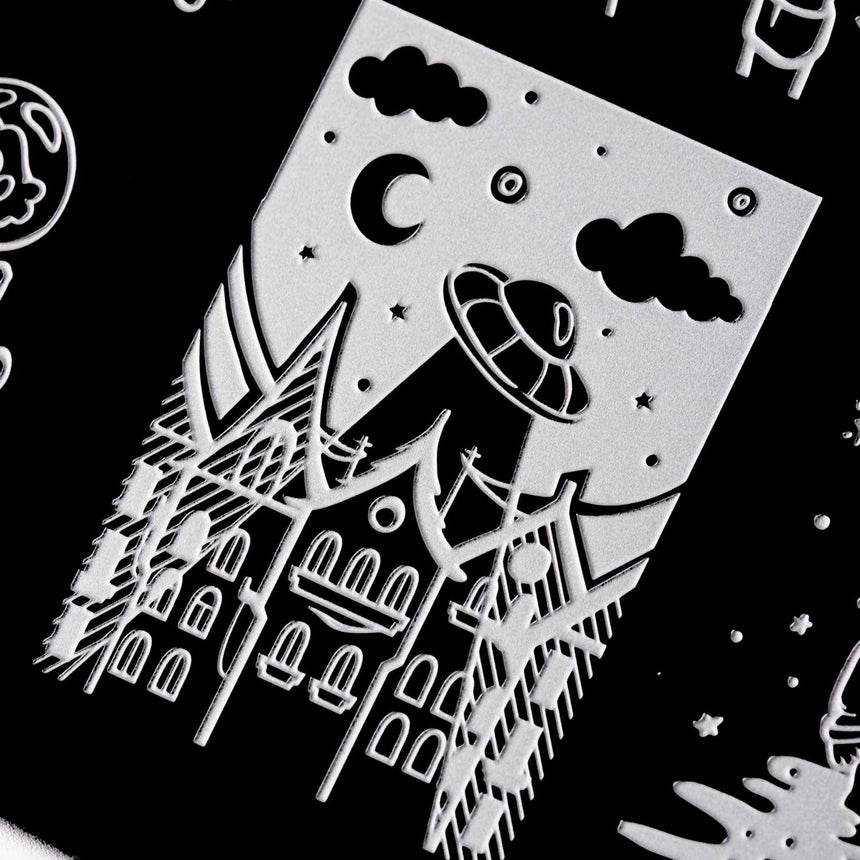 Planetary Xplorer: Starstruck Mission (MXM081) - Nail Stamping Plate