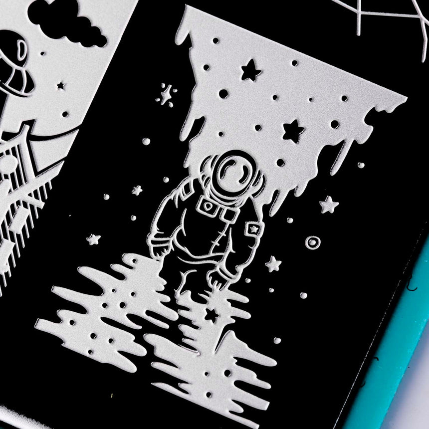 Planetary Xplorer: Starstruck Mission (MXM081) - Nail Stamping Plate