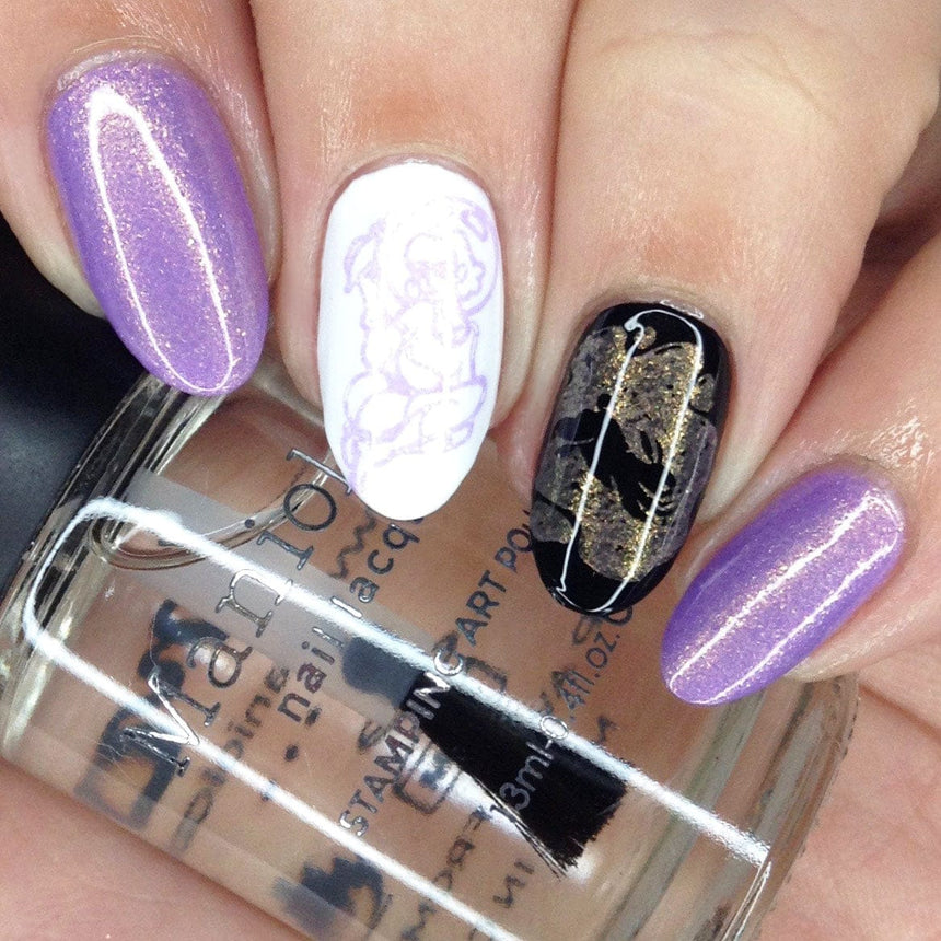 Stellar (B434) - Duochrome Purple Stamping Polish