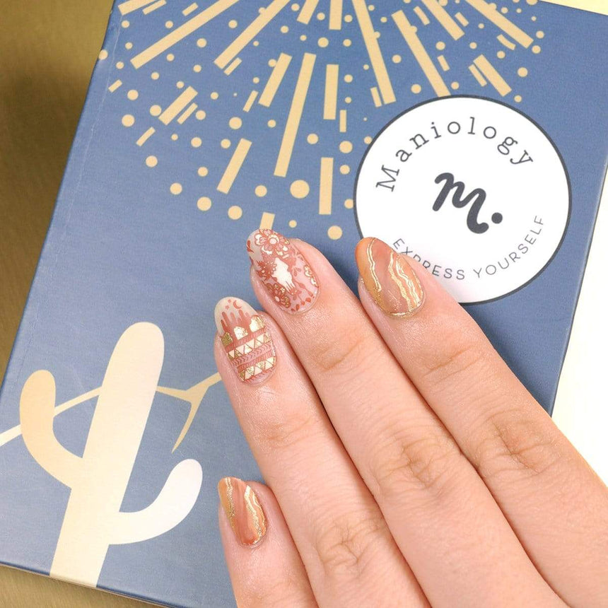 Gold Rush (B333) - Metallic Champagne Gold Stamping Polish