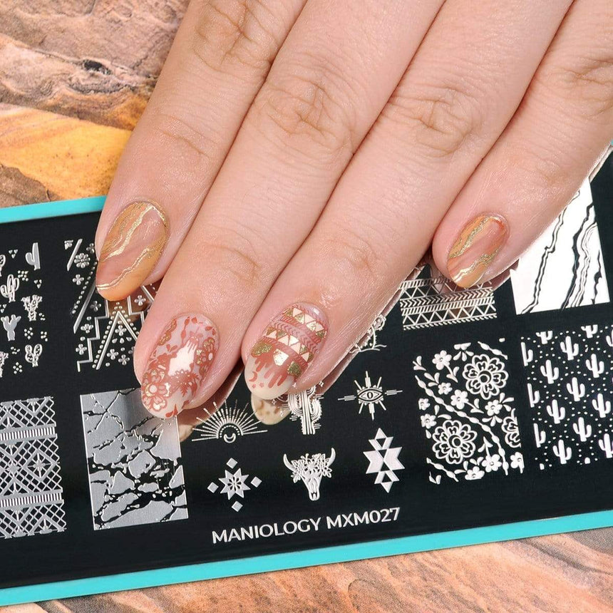 Indio (B332) - Burnt Orange Stamping Polish