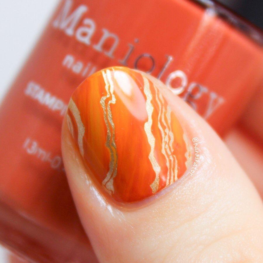 Indio Burnt Orange ManixMe Nail Stamping Polish | Maniology