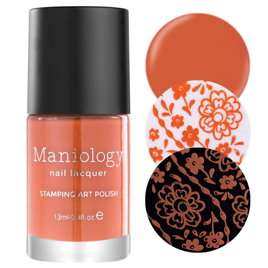 Indio (B332) - Burnt Orange Stamping Polish