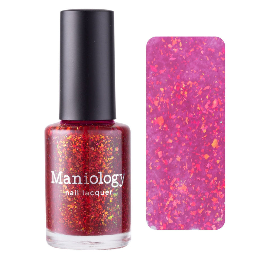 Queen of Hearts (P146) - Red Sheer Nail Polish