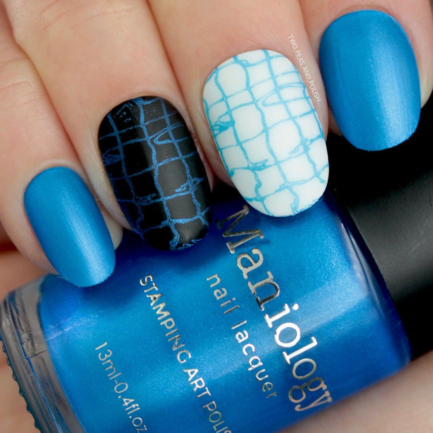 Pool Party: Lap Life (MXM079) - Nail Stamping Plate