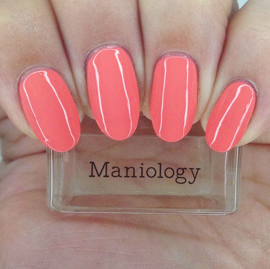 Watermelon Float (B431) - Cream Coral Stamping Polish