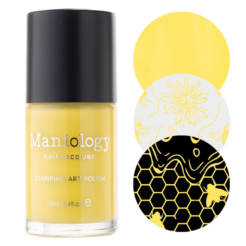 Honeydew (B471) - Cream Yellow Stamping Polish